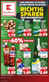 Kaufland Supermarkt Prospekt der aktuellen Woche mit 77 Seiten, gültig von 07.09.2026 bis 09.09.2026, in Weißenhorn und Umgebung Aktueller Kaufland Supermarkt Prospekt in Weißenhorn und Umgebung, "Hier bin ich richtig" mit 77 Seiten, 07.09.2026 - 09.09.2026