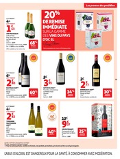 Promos Vin dans le catalogue "25 JOURS AUCHAN" de Auchan Hypermarché Vin en promo dans le catalogue Auchan Hypermarché à la page 37
