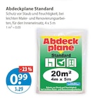 Abdeckplane Standard im aktuellen V-Markt Prospekt für 0,99 €