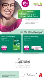 Aktueller mea - meine apotheke Apotheken Prospekt in Stuttgart und Umgebung, "Unsere August-Angebote" mit 4 Seiten, 01.08.2025 - 31.08.2025