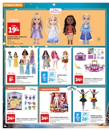 Offre Disney Princesse dans le catalogue Auchan Hypermarché du moment à la page 36