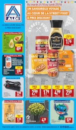 Prospectus Aldi : «UN SAVOUREUX VOYAGE AU COEUR DE LA STREET FOOD* À PRIX DISCOUNT» avec 38 pages, 21/10/2025 - 27/10/2025 Catalogue Aldi en cours à Lavelanet-de-Comminges et aux alentours : «UN SAVOUREUX VOYAGE AU COEUR DE LA STREET FOOD* À PRIX DISCOUNT» avec 38 pages, valable du 21/10/2025 au 27/10/2025
