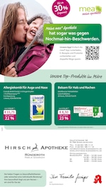 mea - meine apotheke Apotheken Prospekt der aktuellen Woche mit 4 Seiten, gültig von 01.03.2026 bis 31.03.2026, in Gummersbach und Umgebung Aktueller mea - meine apotheke Apotheken Prospekt in Gummersbach und Umgebung, "Unsere März-Angebote" mit 4 Seiten, 01.03.2026 - 31.03.2026