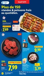 Prix et réduction Viande dans le prospectus Lidl en cours Offre Viande dans le catalogue Lidl du moment à la page 6