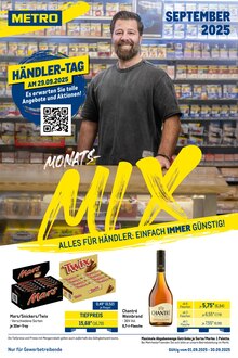 Schokolade im METRO Prospekt "Wochenangebote Händler + Monats-Mix" mit 26 Seiten (Aachen)