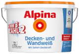Decken- und Wandweiß im Kaufland Prospekt Decken- und Wandweiß von Alpina im aktuellen Kaufland Prospekt für 30,00 €