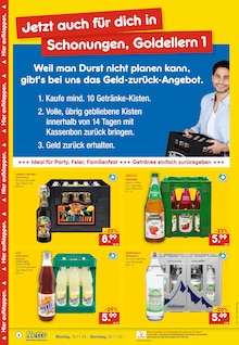 Bier im Netto Marken-Discount Prospekt "DER ORT, AN DEM DU IMMER AUSGEZEICHNETE PREISE FINDEST." mit 6 Seiten (Schonungen)