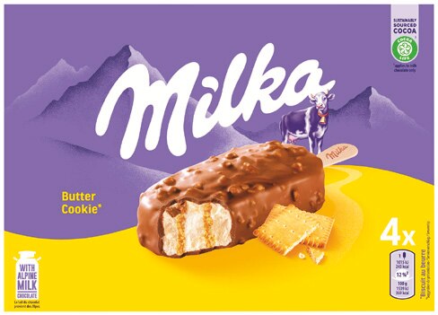 MILKA Bâtonnets Butter Cookie