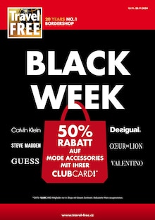 Aktueller Travel FREE Prospekt "BLACK WEEK" Seite 1 von 8 Seiten