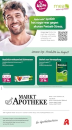 mea - meine apotheke Prospekt für Friedrichsthal mit 4 Seiten mea - meine apotheke Prospekt für Friedrichsthal: "Unsere August-Angebote", 4 Seiten, 01.08.2026 - 31.08.2026
