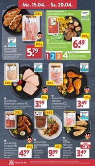 Fleischkäse Angebot im aktuellen ALDI Nord Prospekt auf Seite 4