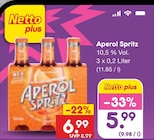 Aperol Spritz Angebote bei Netto Marken-Discount Bremerhaven für 5,99 €