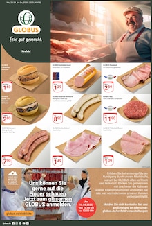 Fleisch im GLOBUS Prospekt "Aktuelle Angebote" mit 32 Seiten (Krefeld)