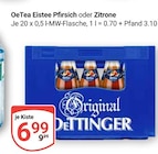 OeTea Eistee Pfirsich im Angebot bei GLOBUS in Kerpen OeTea Eistee Pfirsich Angebote bei GLOBUS Kerpen für 6,99 €