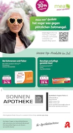 mea - meine apotheke Prospekt für Karlsruhe: "Unsere Juli-Angebote", 4 Seiten, 01.07.2025 - 31.07.2025