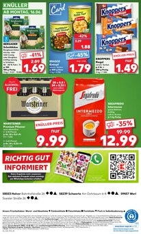 Warsteiner im aktuellen Kaufland Prospekt (Lüdenscheid) Warsteiner im Kaufland Prospekt "Aktuelle Angebote" mit 54 Seiten (Lüdenscheid)