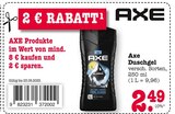 Aktuelle Parfum Angebote bei E center in Mannheim Aktuelles Axe Duschgel Angebot bei E center in Mannheim ab 2,49 €