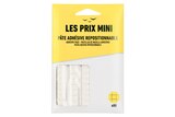 Pack de 80 pastilles adhésives repositionnables - blanc - Les Prix Mini à 0,99 € dans le catalogue Bureau Vallée