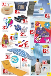 Chaussures Angebote im Prospekt "C'est les Vacances : Des prix fracassés pour tout l'été !" von Bazarland auf Seite 3