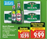 Pilsener im Angebot bei E center in Falkensee Pilsener Angebote von Beck's bei E center Falkensee für 9,99 €
