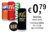 Aktuelles Coca-Cola Original Taste Angebot bei Getränkeland in Wismar ab 0,79 €