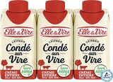Crème entière fluide Condé sur Vire 30% MG - ELLE & VIRE dans le catalogue Casino Supermarchés