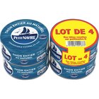 Thon entier au naturel "Lot de 4" - PETIT NAVIRE en promo chez Carrefour Avignon à 7,80 €
