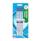 PAPER MATE® MAGIC+ Effaceur / Réécriveur - Blister de 4 - Pointe fine - Bleu - Paper Mate dans le catalogue Bureau Vallée
