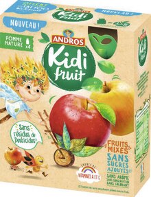 Spar Asnières-sur-Seine - Kidifruit fruits mixés pomme nature Promo Kidifruit fruits mixés pomme nature dans le catalogue Spar "Grand soleil sur les promos" à Asnières-sur-Seine