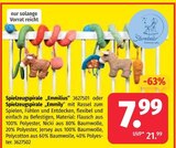 Spielzeug im Segmüller Prospekt Spielzeugspirale Emmilius oder Spielzeugspirale „Emmily” von Sterntaler im aktuellen Segmüller Prospekt für 7,99 €