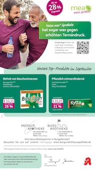 Aktueller mea - meine apotheke Prospekt "Unsere September-Angebote" Seite 1 von 4 Seiten für Essen