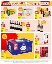 Promos Vin dans le catalogue "GROS VOLUMES = PETITS PRIX" de Carrefour Vin en promo dans le catalogue Carrefour à la page 4