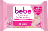Reinigungstücher von bebe für 1,99 € bei budni im Angebot Reinigungstücher von bebe im aktuellen budni Prospekt