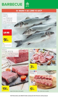 Promotion Viande De Porc dans le prospectus Carrefour, valable du 04/08/2026 au 17/08/2026 Promo Viande De Porc dans le catalogue Carrefour du moment à la page 9