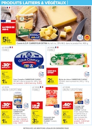 Prix et réduction Fromage râpé dans le prospectus Carrefour en cours Offre Fromage râpé dans le catalogue Carrefour du moment à la page 20