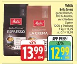Aktuelle Melitta Angebote bei EDEKA in Chemnitz Aktuelles Bella Crema Angebot bei EDEKA in Chemnitz ab 12,99 €