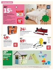 Promos Couette dans le catalogue "25 JOURS AUCHAN" de Auchan Hypermarché Couette en promo dans le catalogue Auchan Hypermarché à la page 8