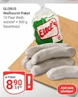 Weißwurst-Paket im Angebot bei GLOBUS in Hanau Weißwurst-Paket Angebote von GLOBUS bei GLOBUS Hanau für 8,90 €