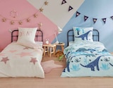 Parure housse de couette 1 personne et 1 taie d'oreiller enfant - DOMÉDIA en promo chez Intermarché Valence à 9,68 €