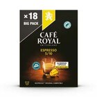 34% D’ÉCONOMIE SUR LES CAFÉS DE LA GAMME CAFÉ ROYAL à Auchan Hypermarché dans Leudeville 34% D’ÉCONOMIE SUR LES CAFÉS DE LA GAMME CAFÉ ROYAL à Auchan Hypermarché dans Leudeville