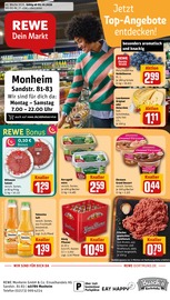 Hackfleisch im REWE Prospekt in Langenfeld Aktueller REWE Prospekt mit Hackfleisch, "Dein Markt", Seite 3