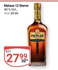 12 Sterne im Angebot bei GLOBUS in Saarbrücken 12 Sterne Angebote von Metaxa bei GLOBUS Saarbrücken für 27,99 €