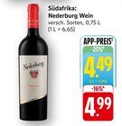 Wein im Angebot bei E center in Bruchsal Wein Angebote von Nederburg bei E center Bruchsal für 4,49 €