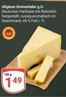 Allgäuer Emmentaler g.U. bei GLOBUS im Spiesen-Elversberg Prospekt für 1,49 €