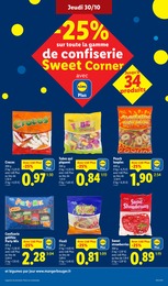 Offre Bonbons dans le catalogue Lidl du moment à la page 9