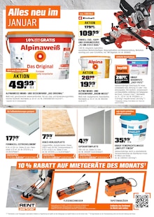 Alpina im OBI Prospekt "BIBERSTARKE ANGEBOTE" mit 16 Seiten (Hannover)