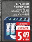 Mineralwasser im Angebot bei E center in Dorsten Mineralwasser Angebote von Gerolsteiner bei E center Dorsten für 5,49 €