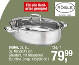 Bräter Angebote von Rösle bei Opti-Wohnwelt Saarlouis für 79,99 €