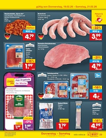Bratwurst im Netto Marken-Discount Prospekt "Aktuelle Angebote" mit 54 Seiten (Reutlingen)