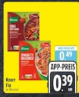 EDEKA Dingolfing - Chili con Carne Fix Angebot im Prospekt Chili con Carne Fix bei EDEKA im Dingolfing Prospekt für 0,39 €